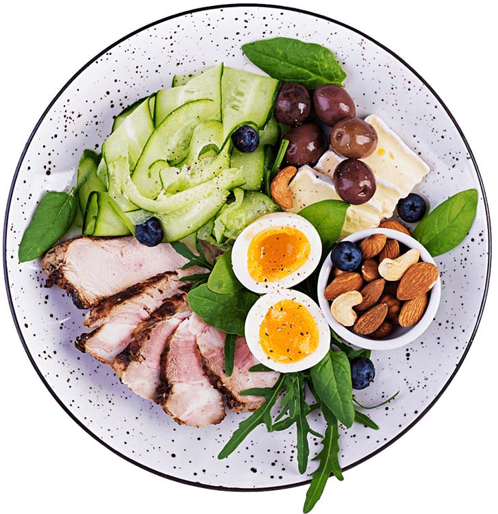 ketogenic-diet-buddha-bowl-dish-with-meatloaf-chic